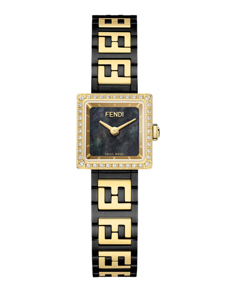 Forever Fendi Square Diamond Watch