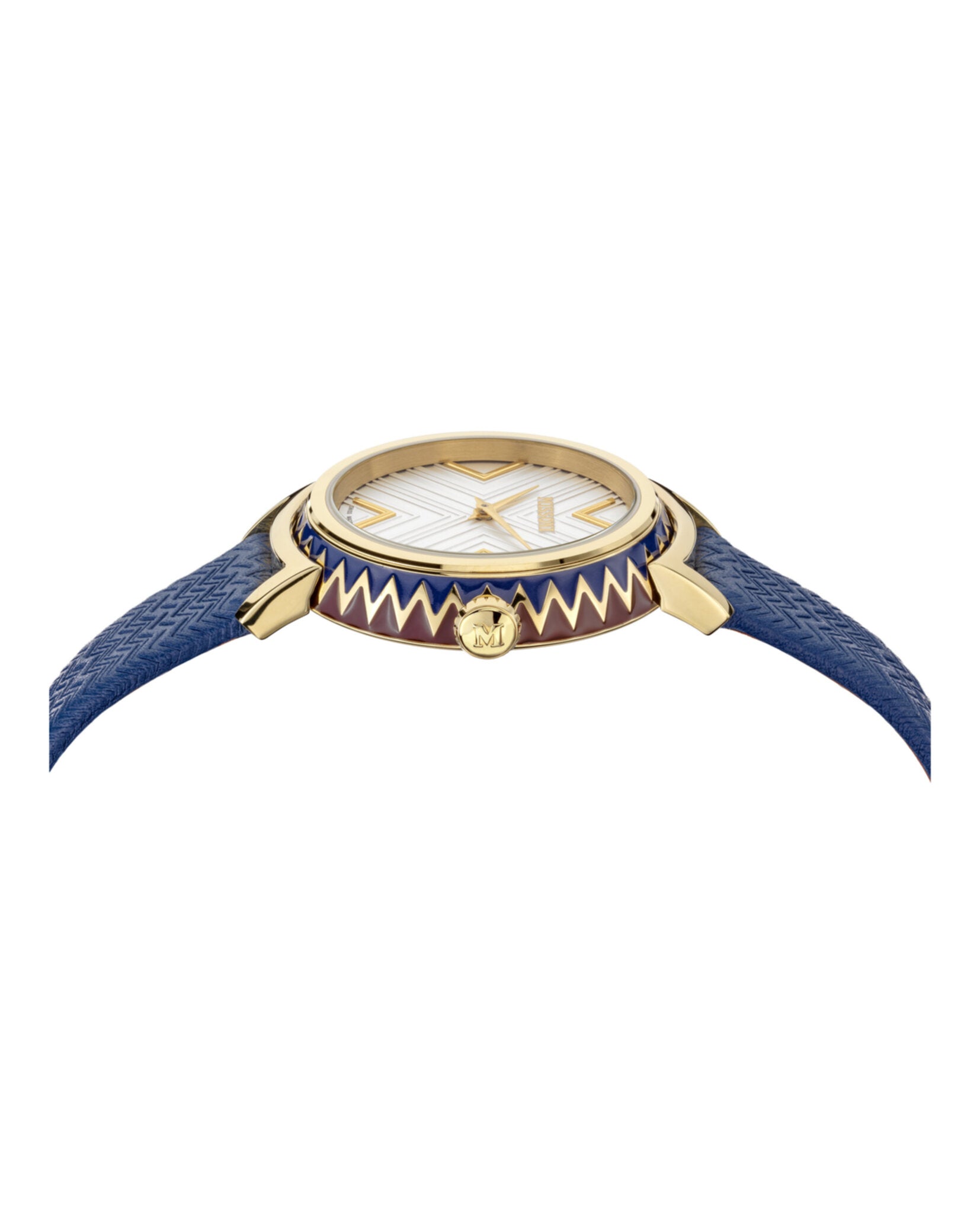 Missoni Missoni Chevron Leather Watch