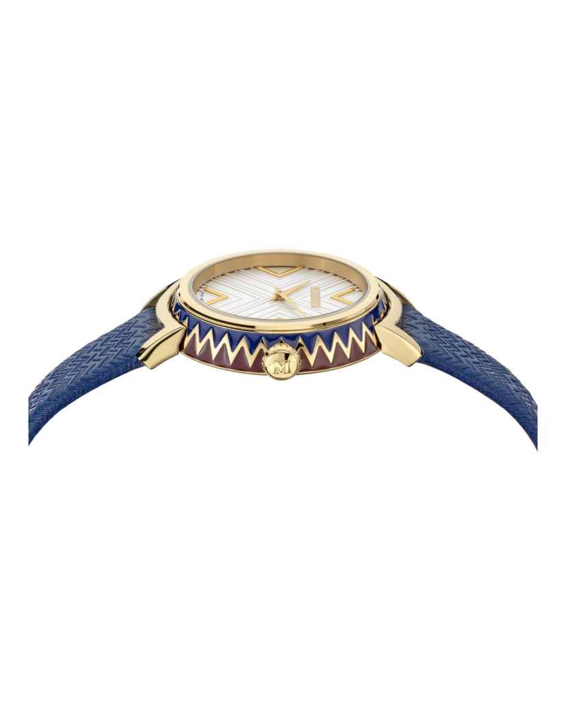 Missoni Missoni Chevron Leather Watch