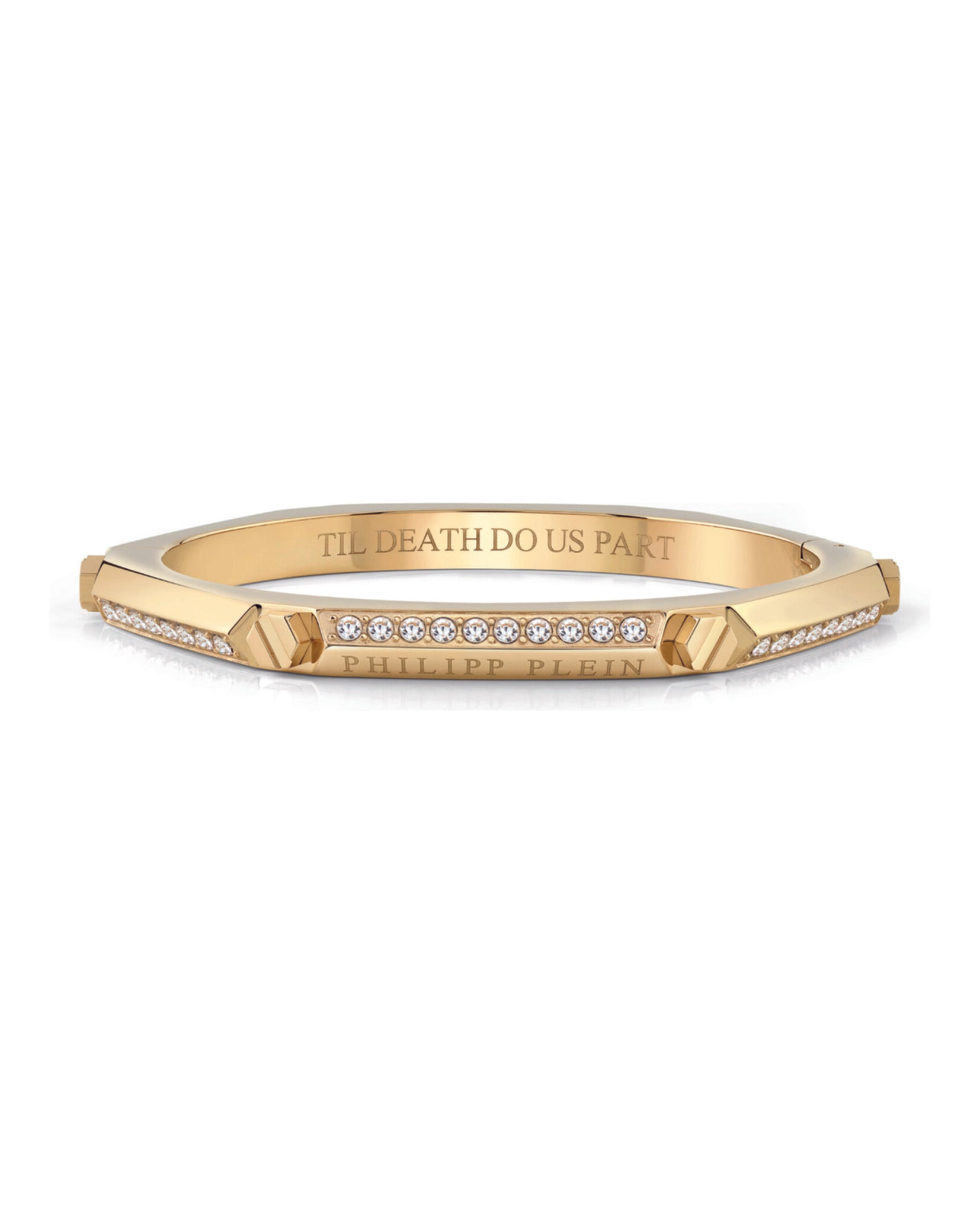 The Plein Cuff Crystal Bangle Bracelet