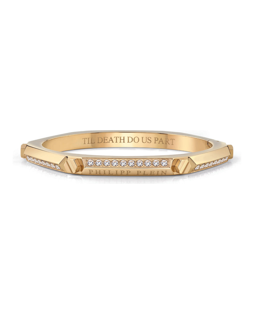The Plein Cuff Crystal Bangle Bracelet