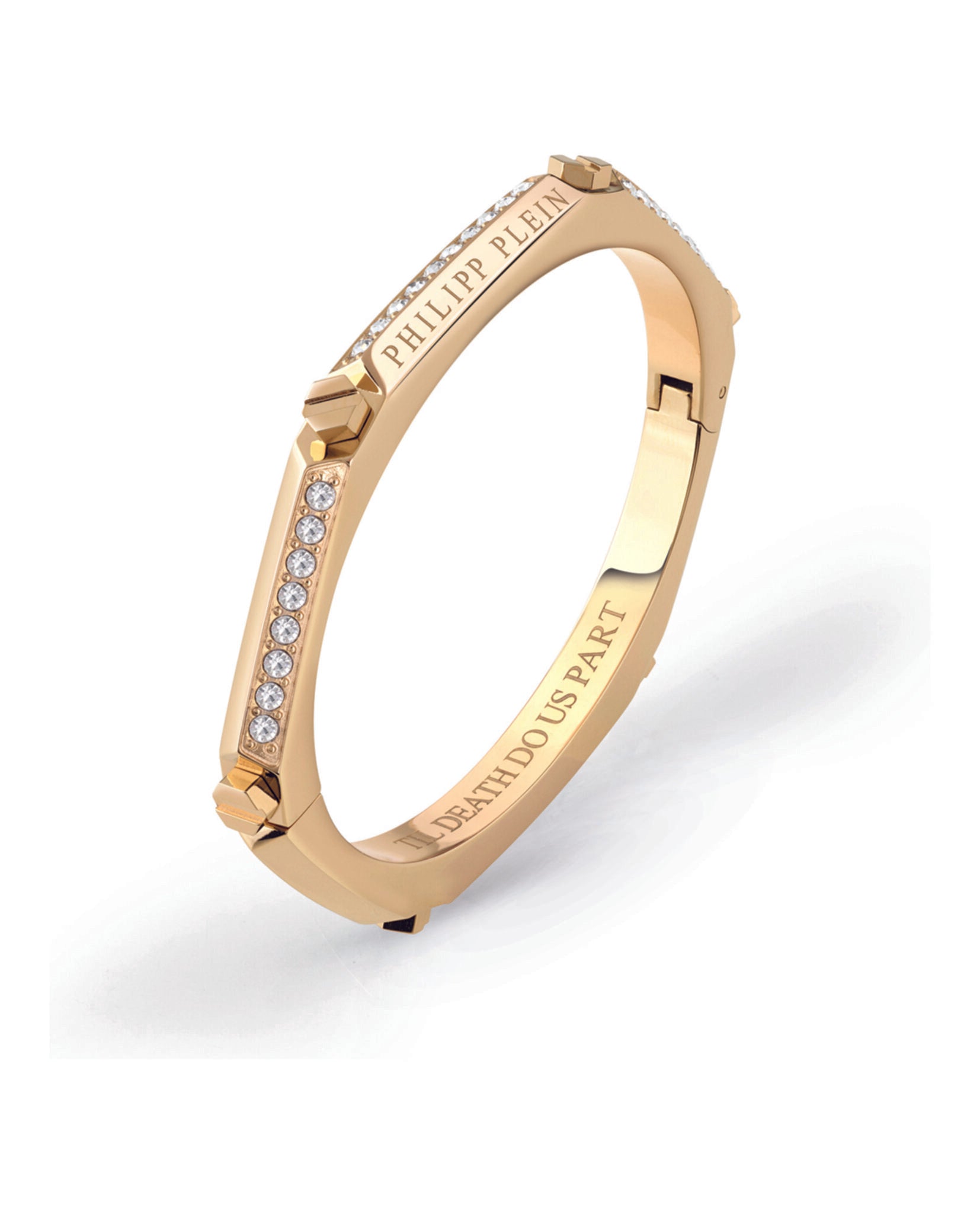 The Plein Cuff Crystal Bangle Bracelet