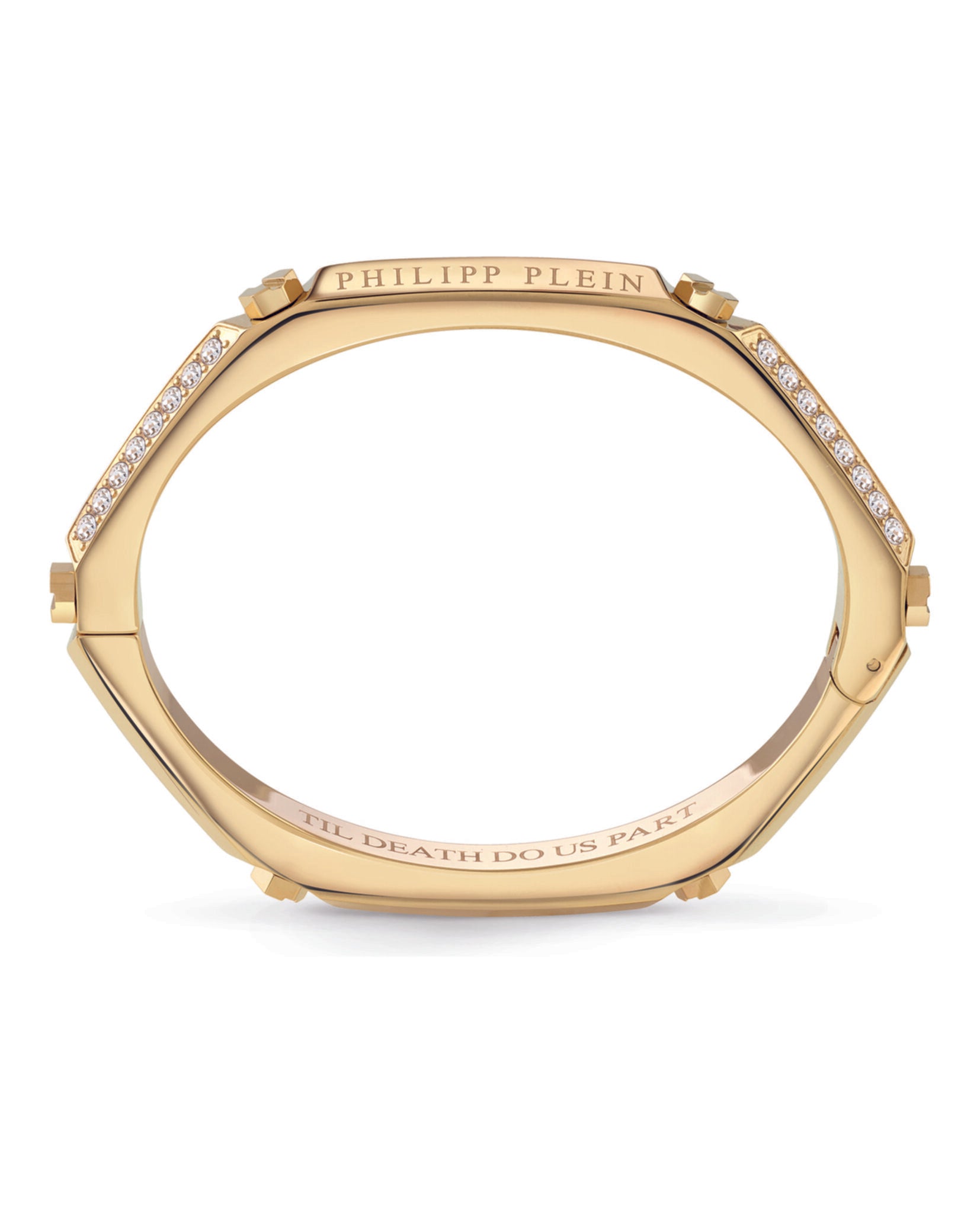 The Plein Cuff Crystal Bangle Bracelet
