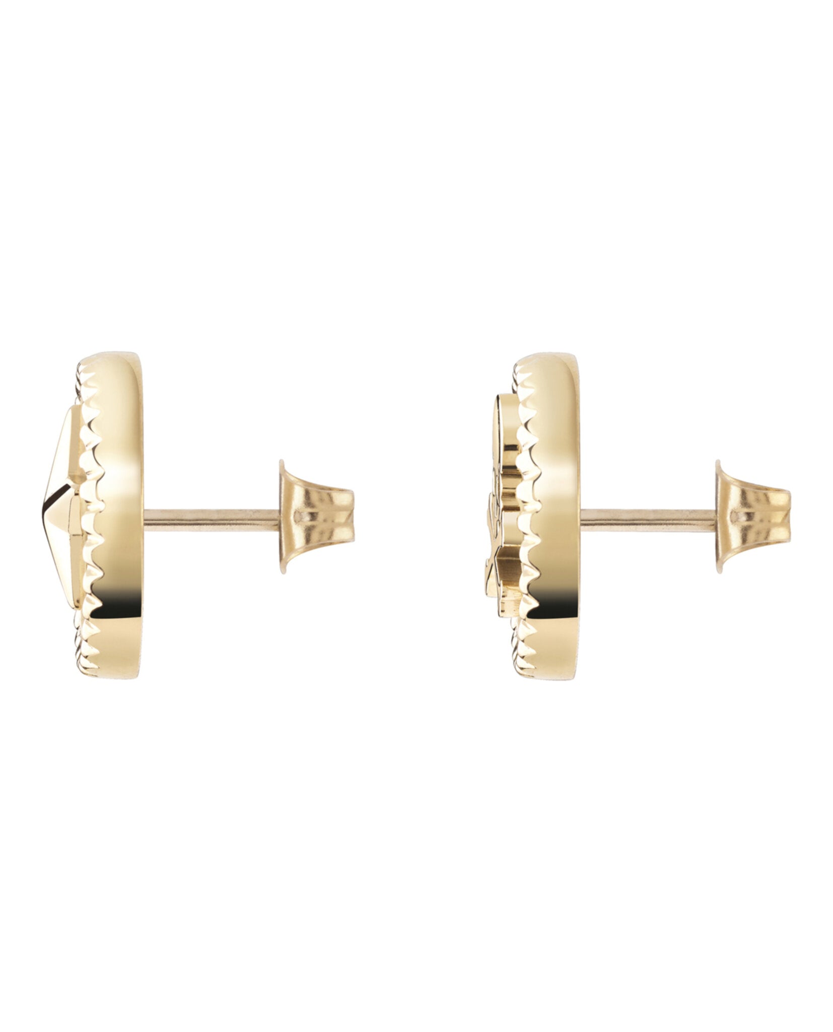 Plein Mini Logo Stud Earrings