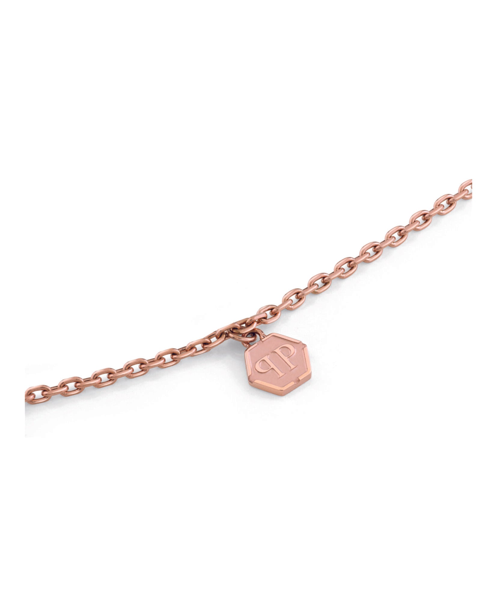 Sliding $kull Crystal Cable Chain Bracelet