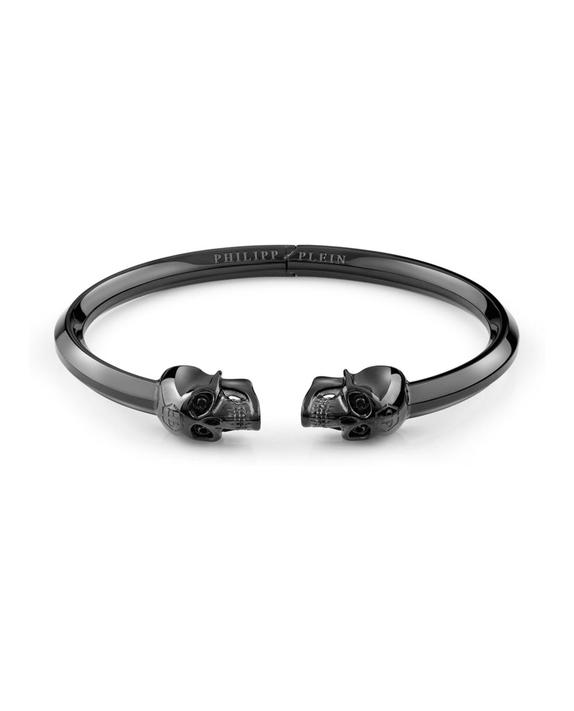 3D $kull Crystal Bangle Bracelet