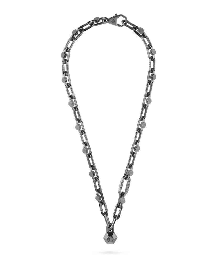 Plein Edge Cable Chain Necklace