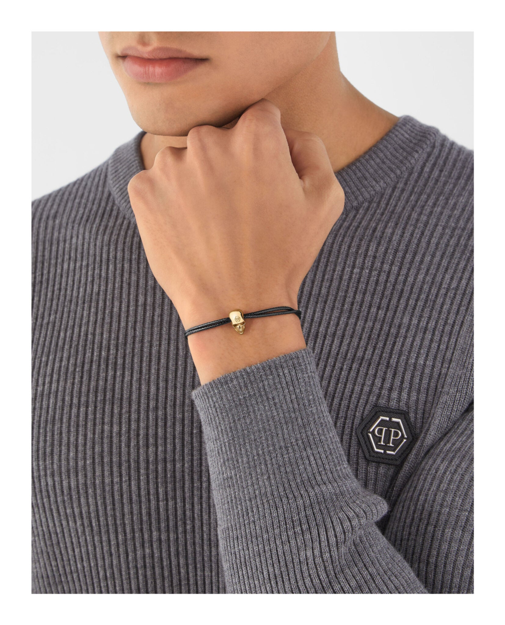 Linked Cotton Cord Bracelet