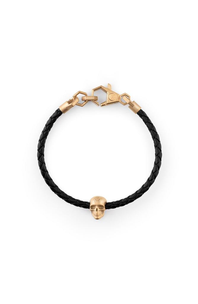 Linked Leather Bracelet