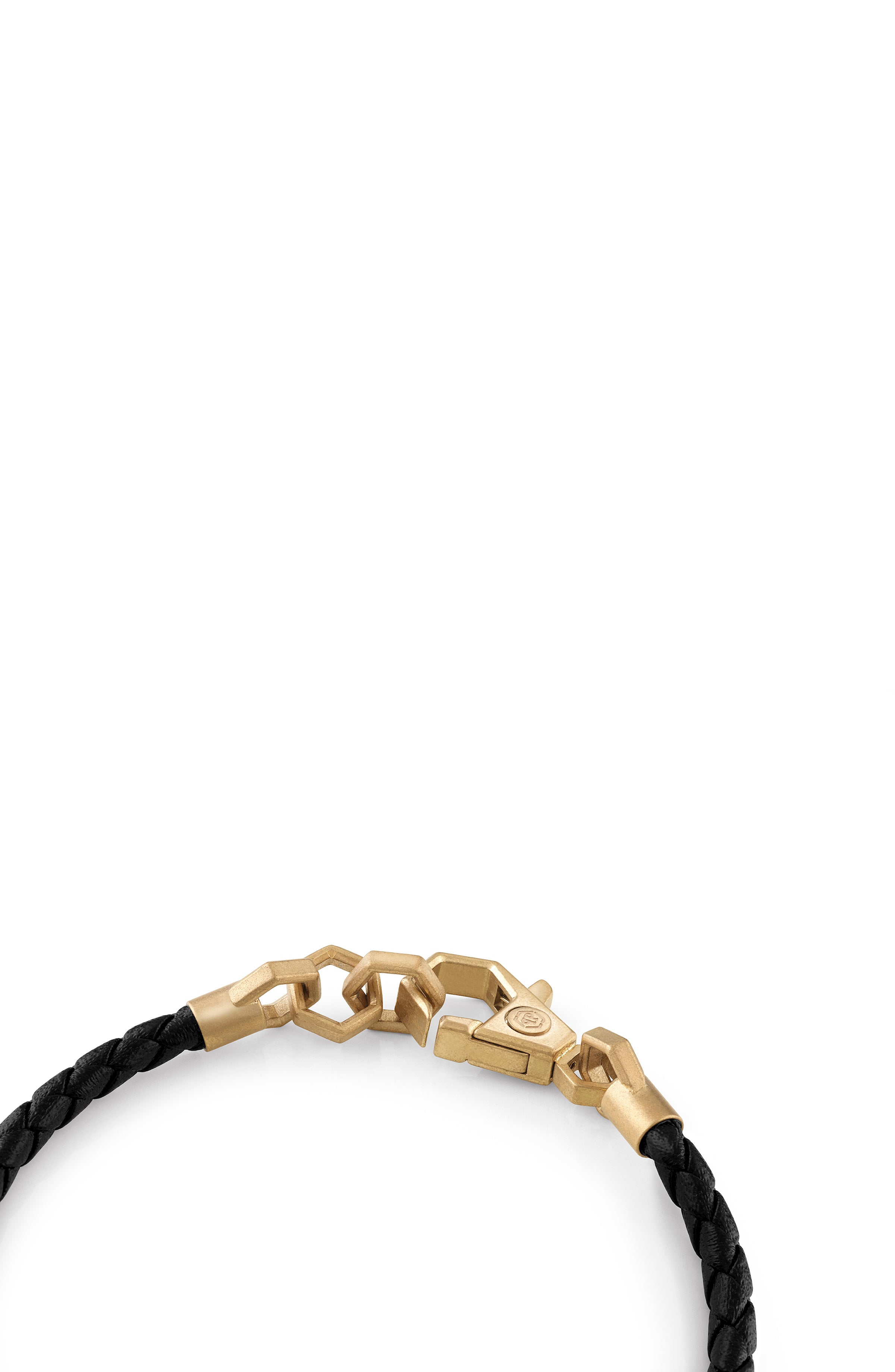 Linked Leather Bracelet