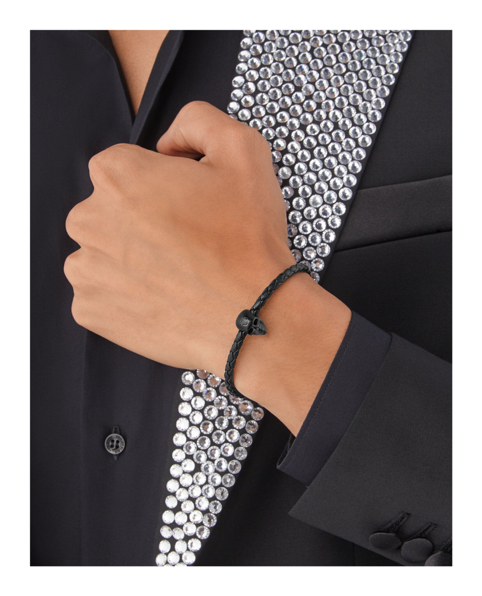 Linked Leather Bracelet