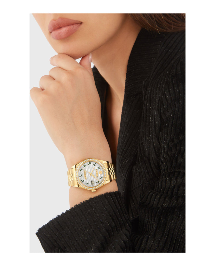 Date Superlative Crystal Watch