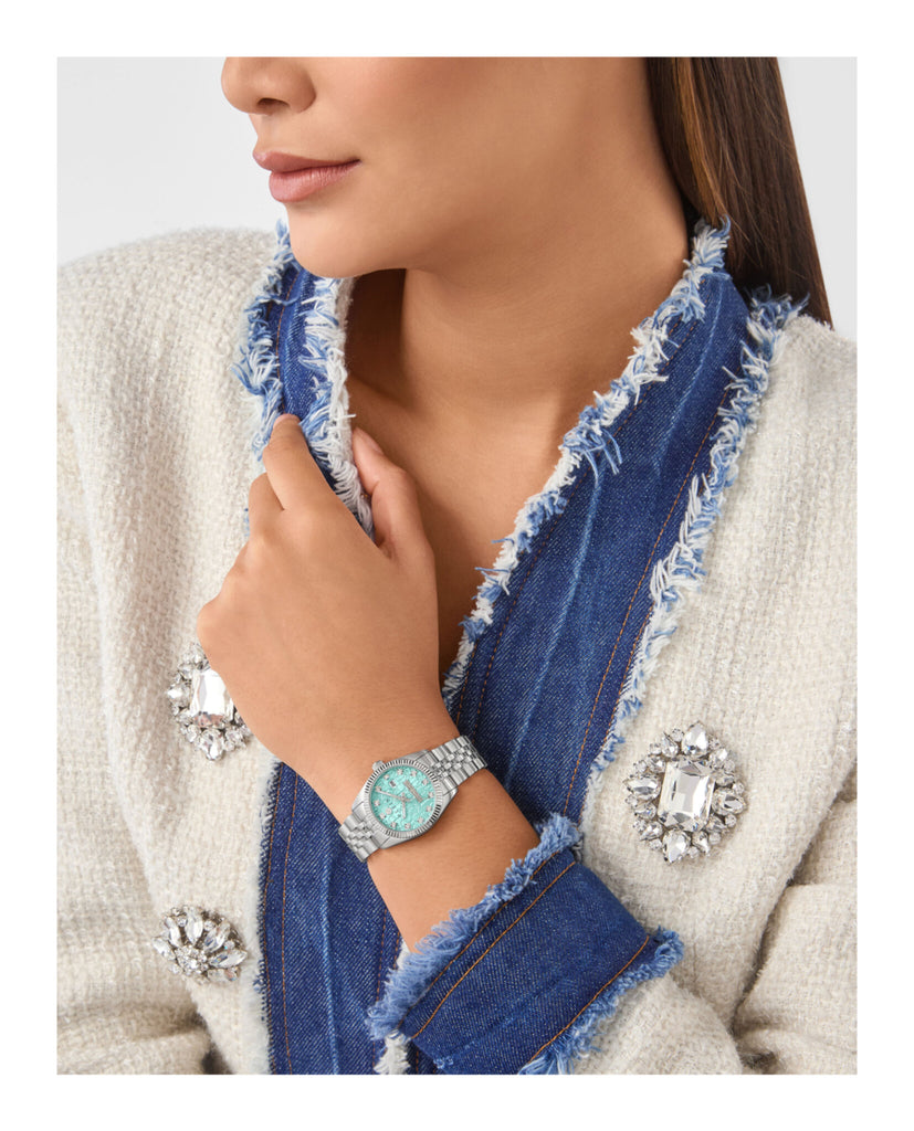 Date Superlative Crystal Watch