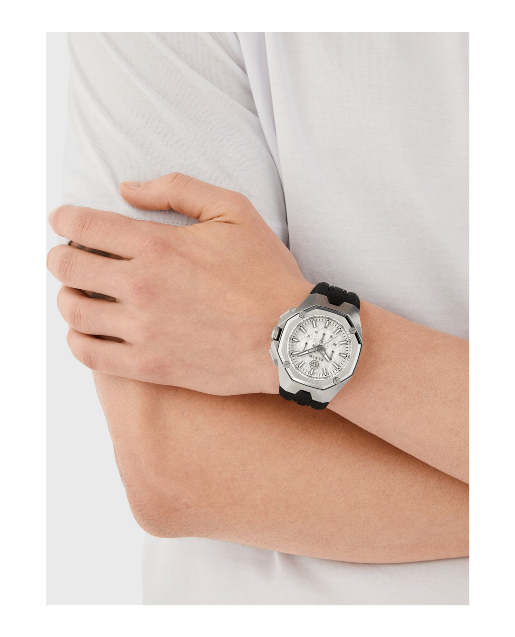 Octagon Chronograph Watch