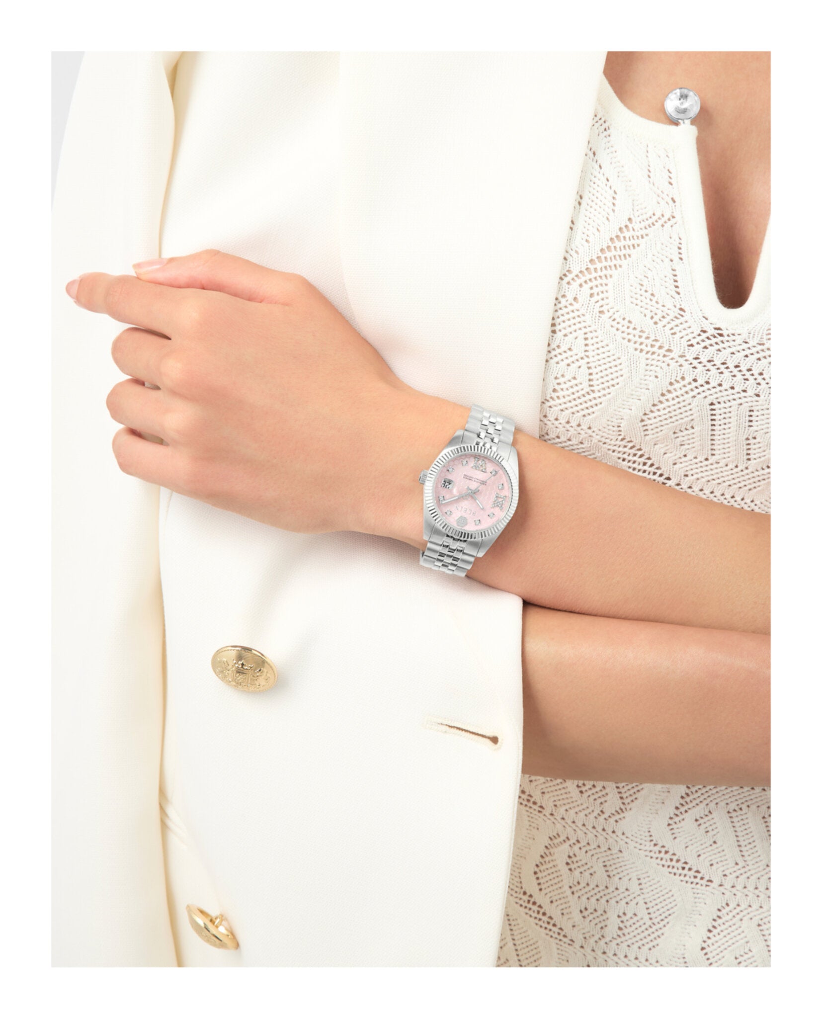 Date Superlative Crystal Watch