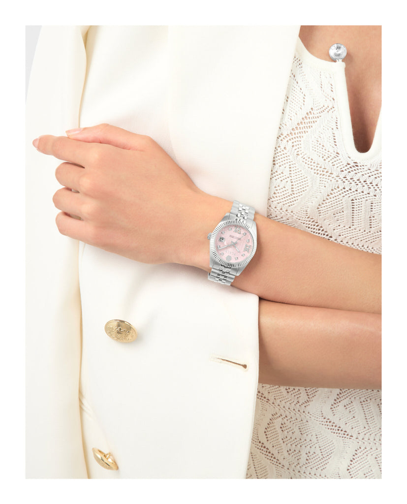 Date Superlative Crystal Watch