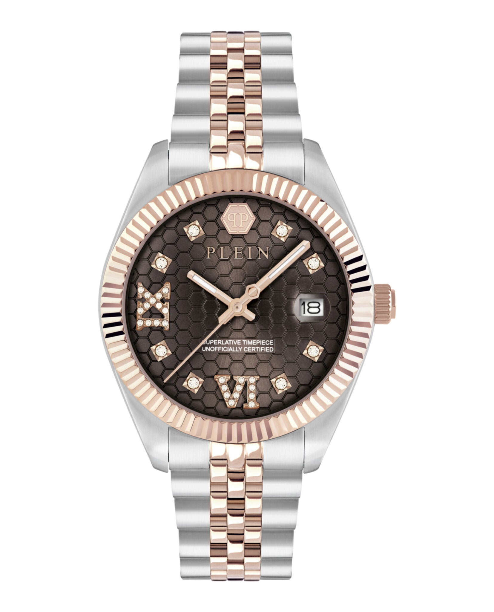Date Superlative Crystal Watch