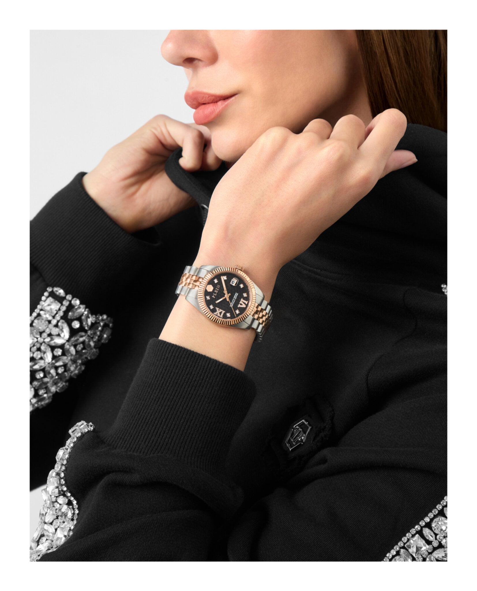 Date Superlative Crystal Watch