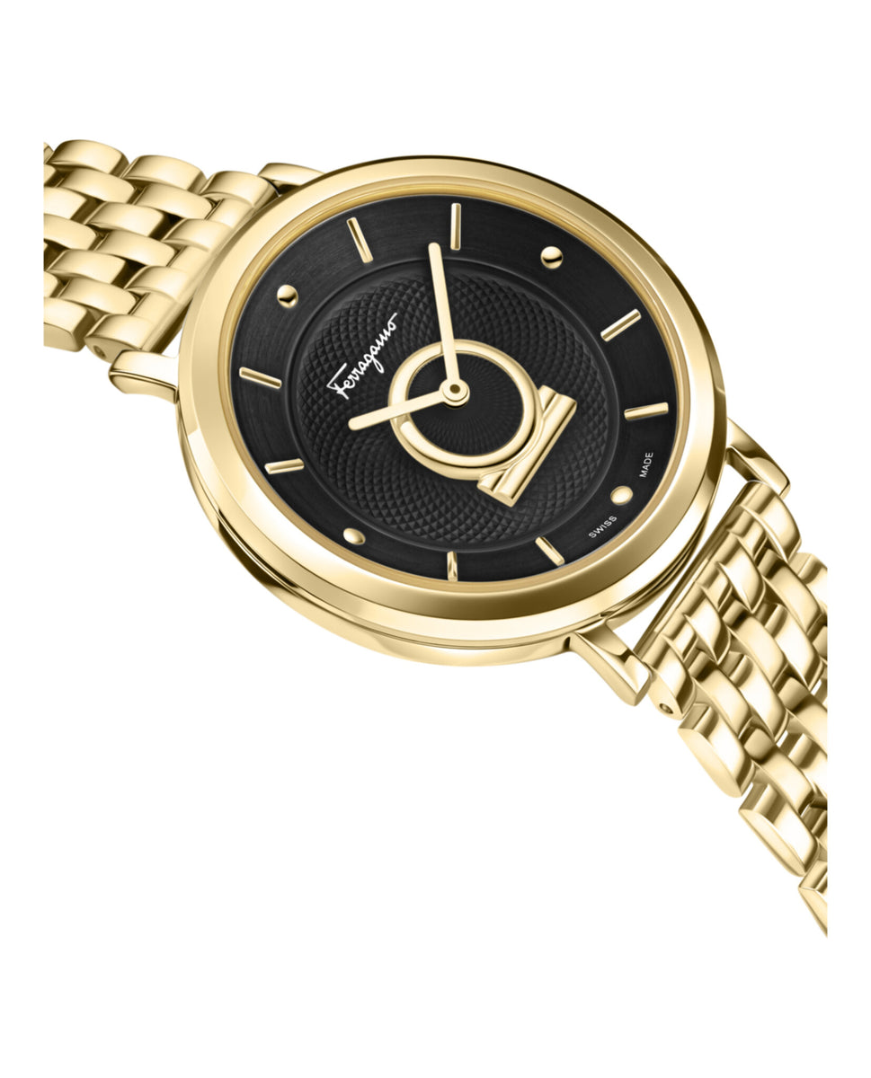 Ferragamo Minuetto Bracelet Watch Two Tone Womens Salvatore Ferragamo Ferragamo Women main image 4