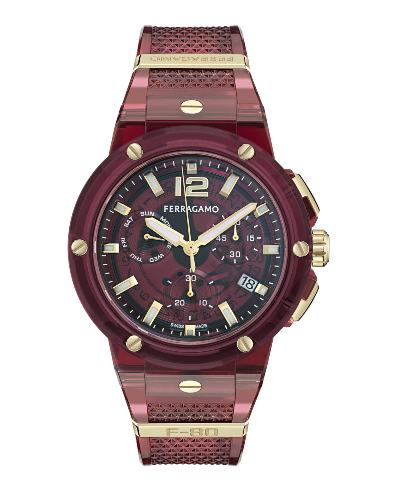 F-80 Translucent Chronograph Watch