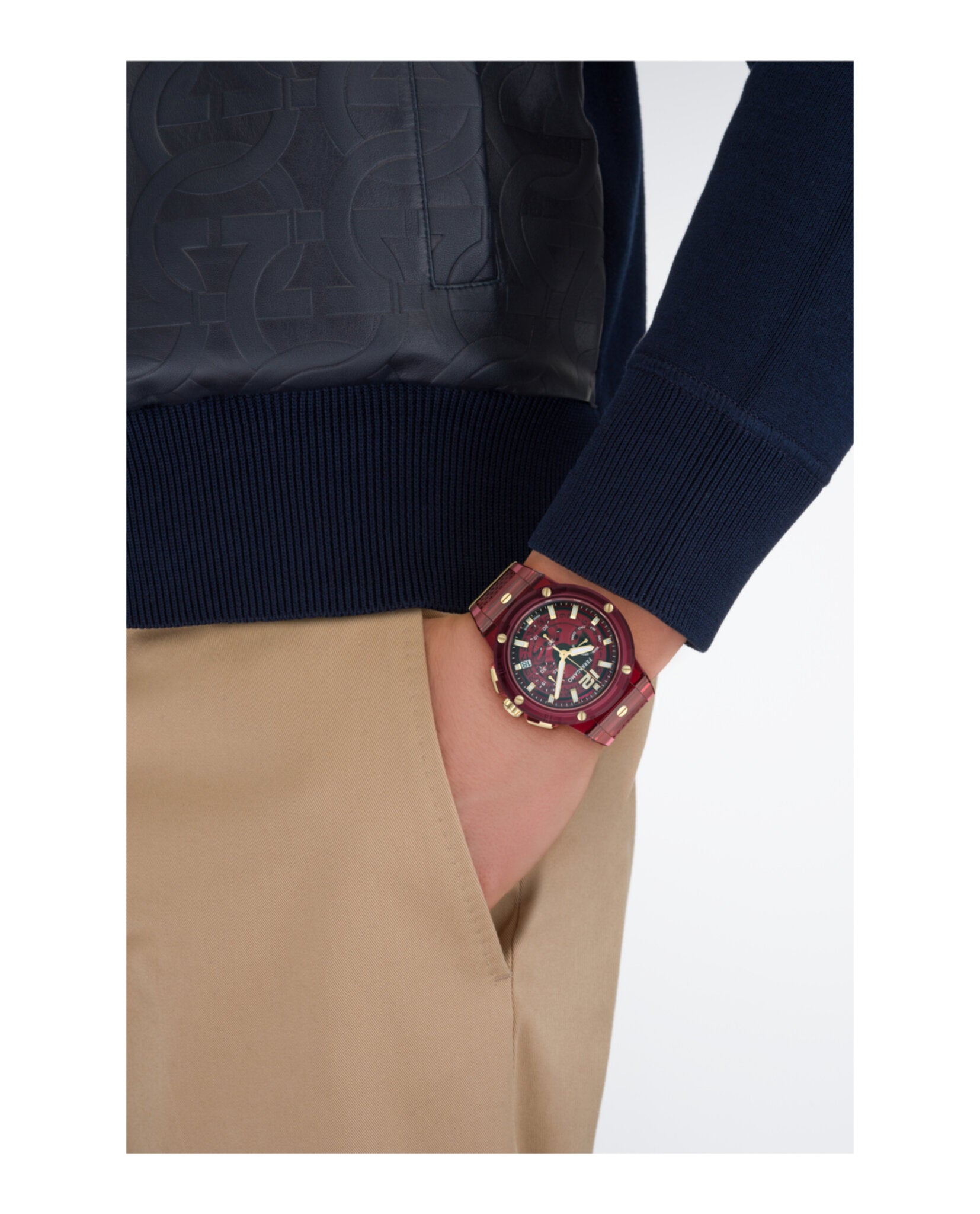 F-80 Translucent Chronograph Watch