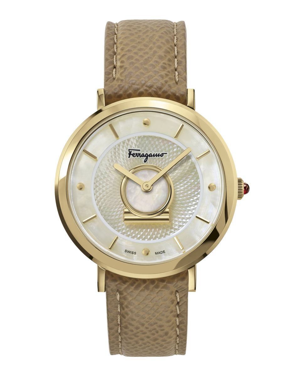 ☆FERRAGAMO☆ MINUETTO Leather レディースウォッチ♪ Ferragamo Womens Minuetto Watches | MadaLuxe Time – Direct