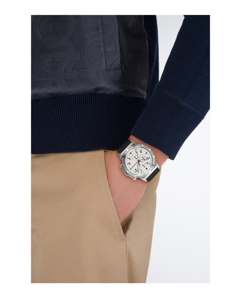 Ferragamo Sport Chrono Silicone Watch