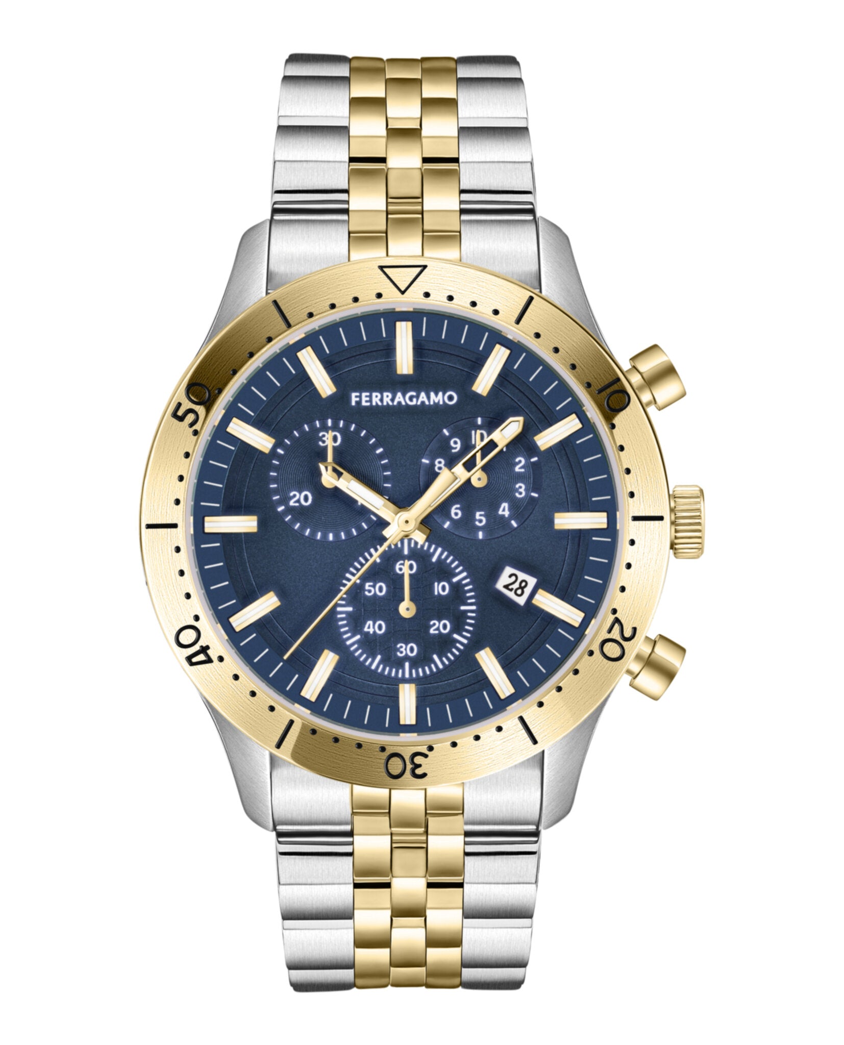 Ferragamo Master Chrono Bracelet Watch