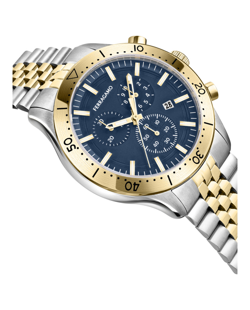Ferragamo Master Chrono Bracelet Watch