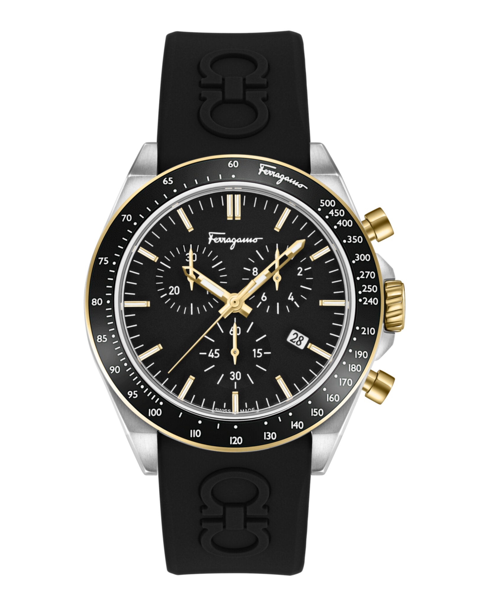 Ferragamo Urban Chrono Silicone Watch