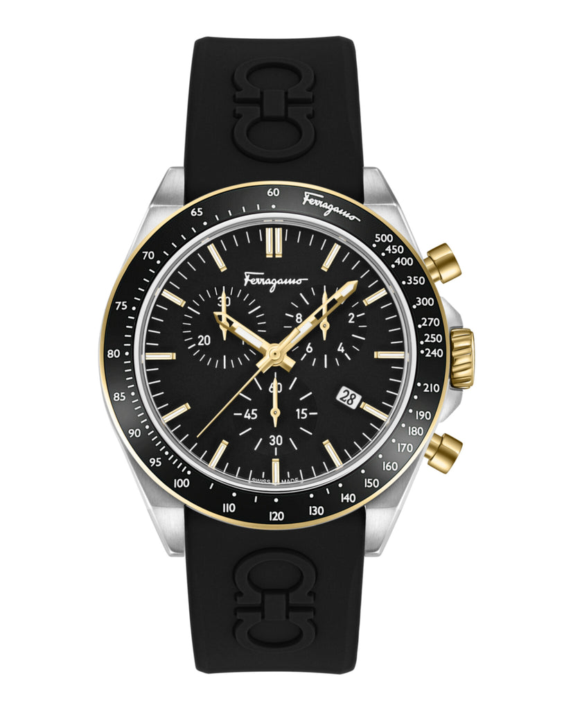 Ferragamo Urban Chrono Silicone Watch