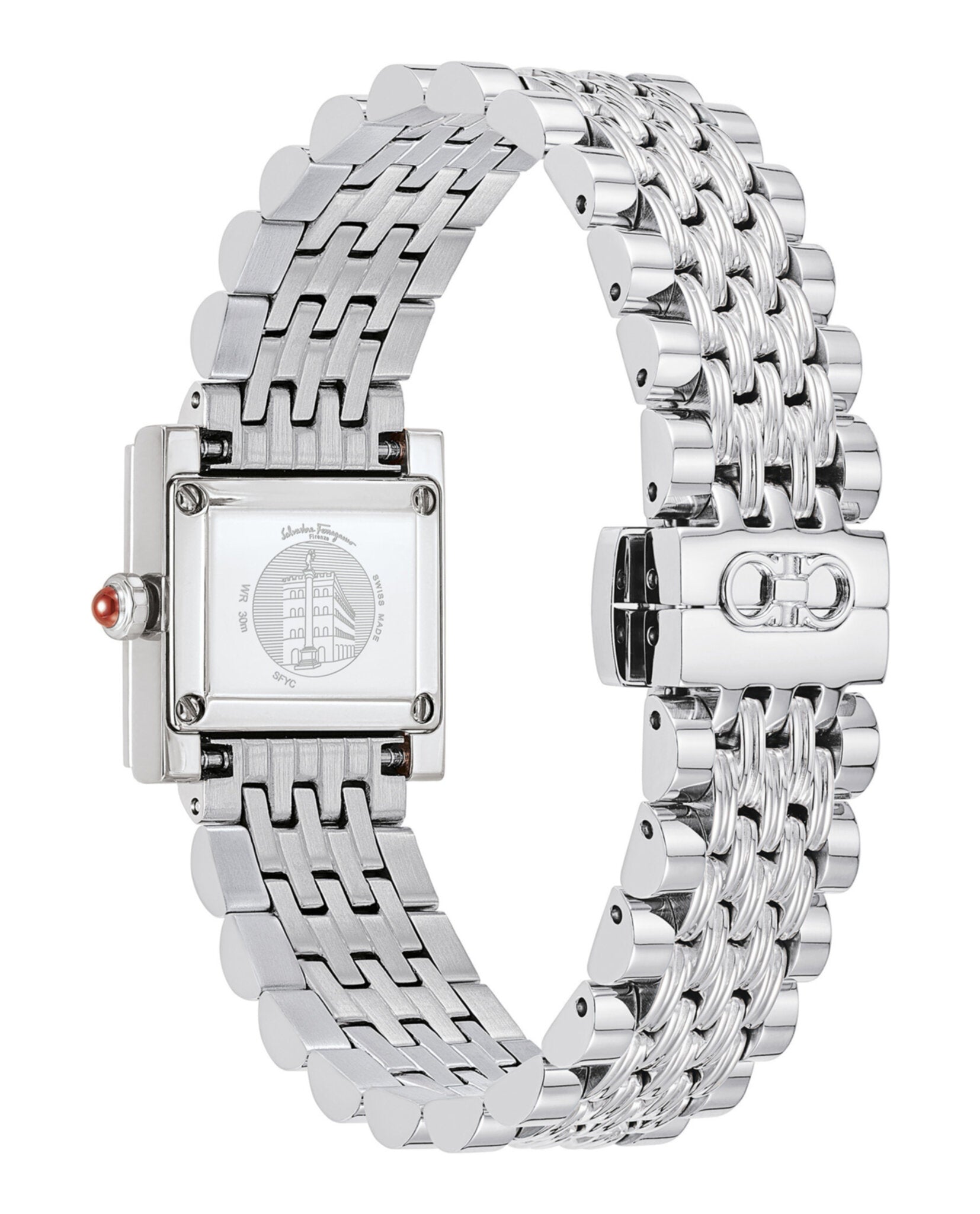 Ferragamo Square Bracelet Watch