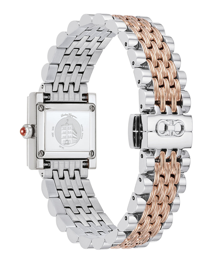 Ferragamo Square Diamond Watch