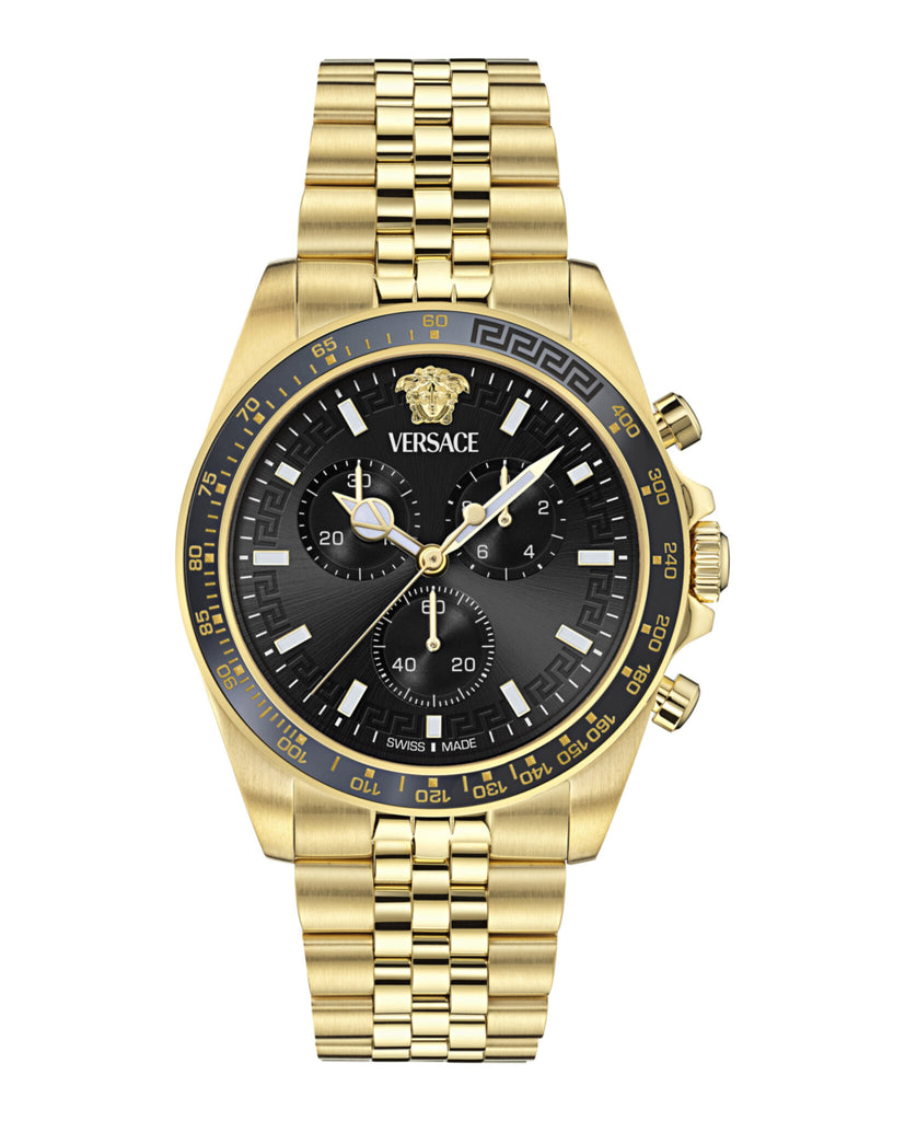 Greca Chrono Wave Bracelet Watch