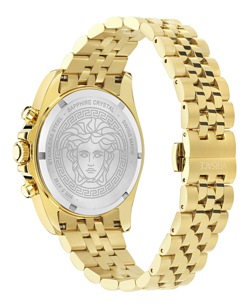 Greca Chrono Wave Bracelet Watch