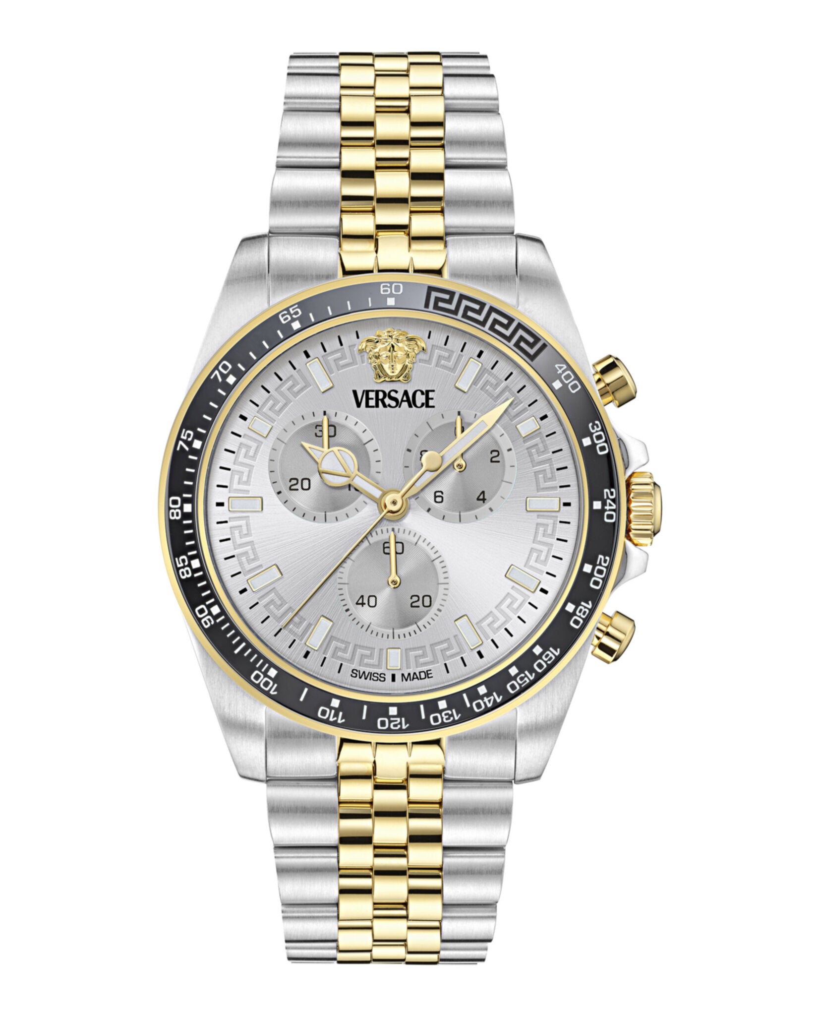 Greca Chrono Wave Bracelet Watch