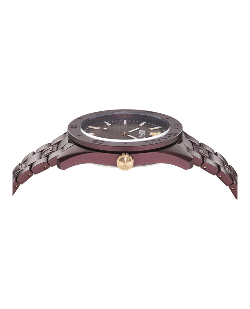 V-Dome Aluminum Bracelet Watch