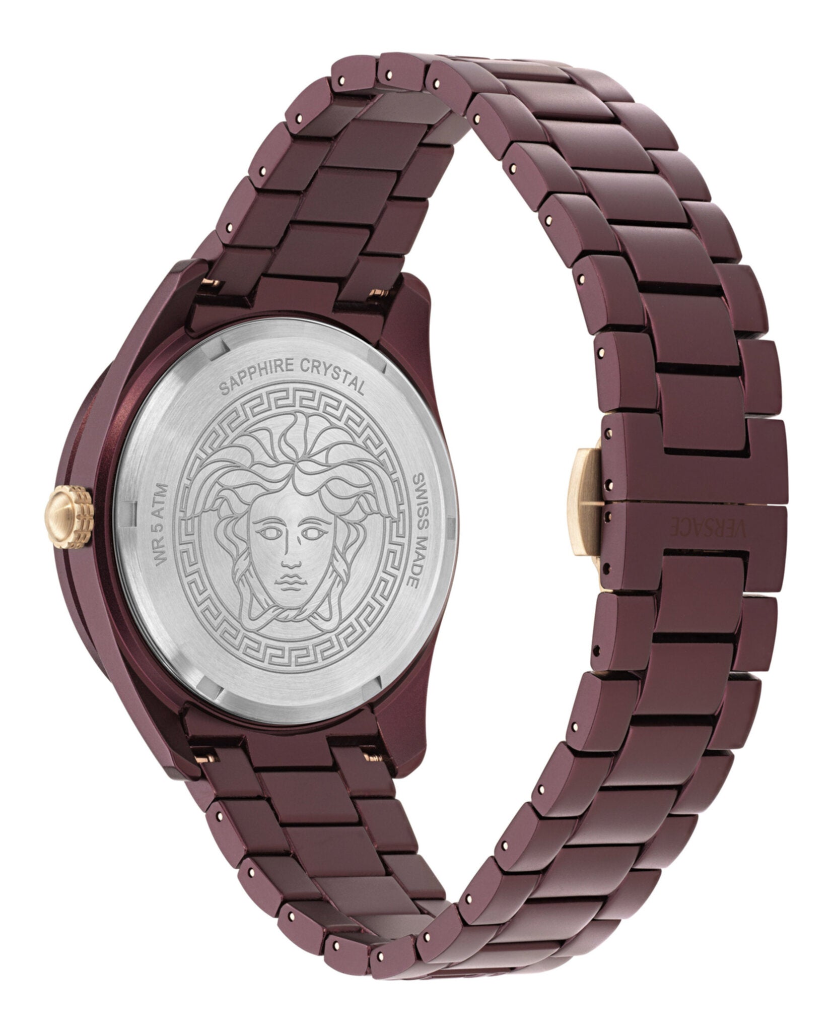 V-Dome Aluminum Bracelet Watch