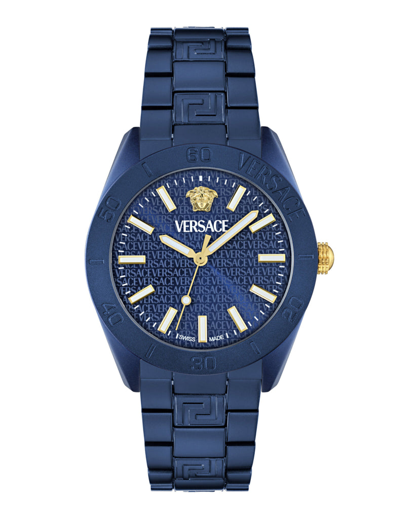 V-Dome Aluminum Bracelet Watch