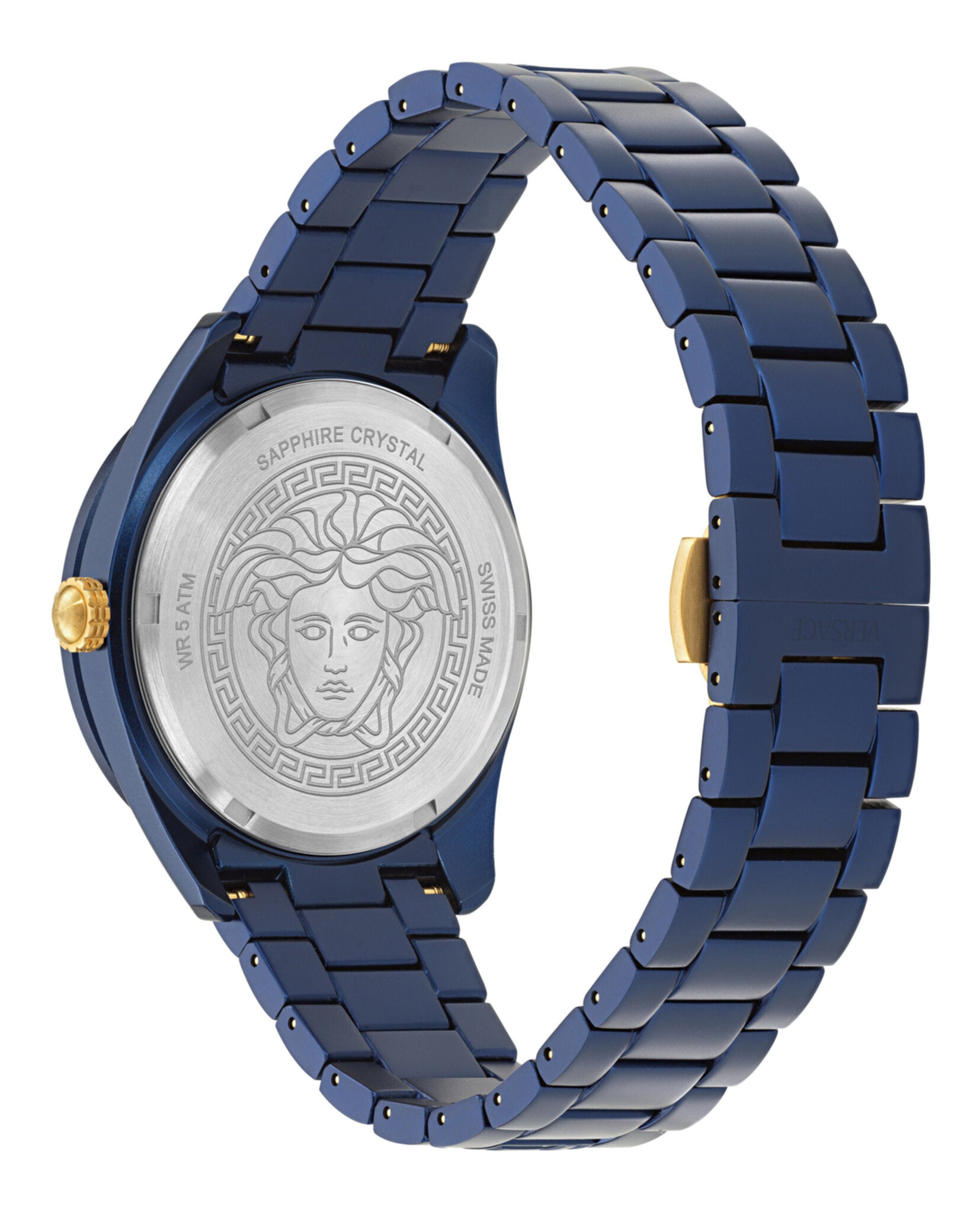 V-Dome Aluminum Bracelet Watch