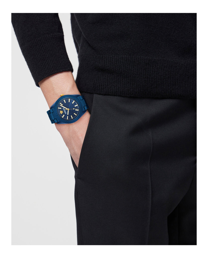 V-Dome Aluminum Bracelet Watch