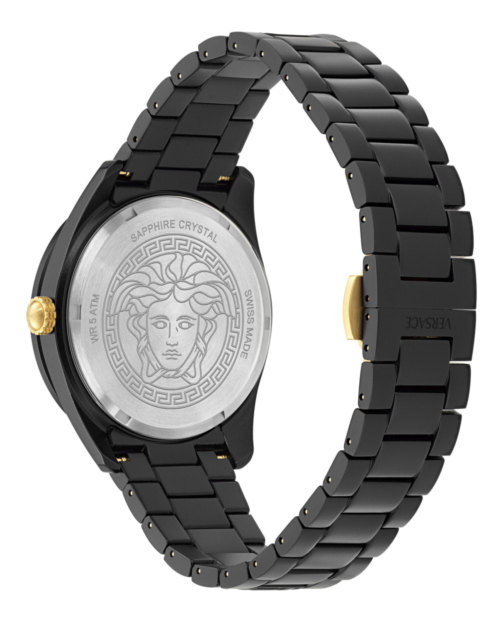 V-Dome Aluminum Bracelet Watch