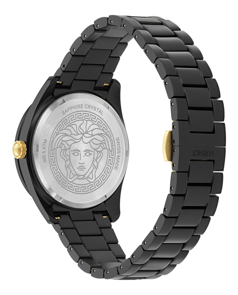 V-Dome Aluminum Bracelet Watch