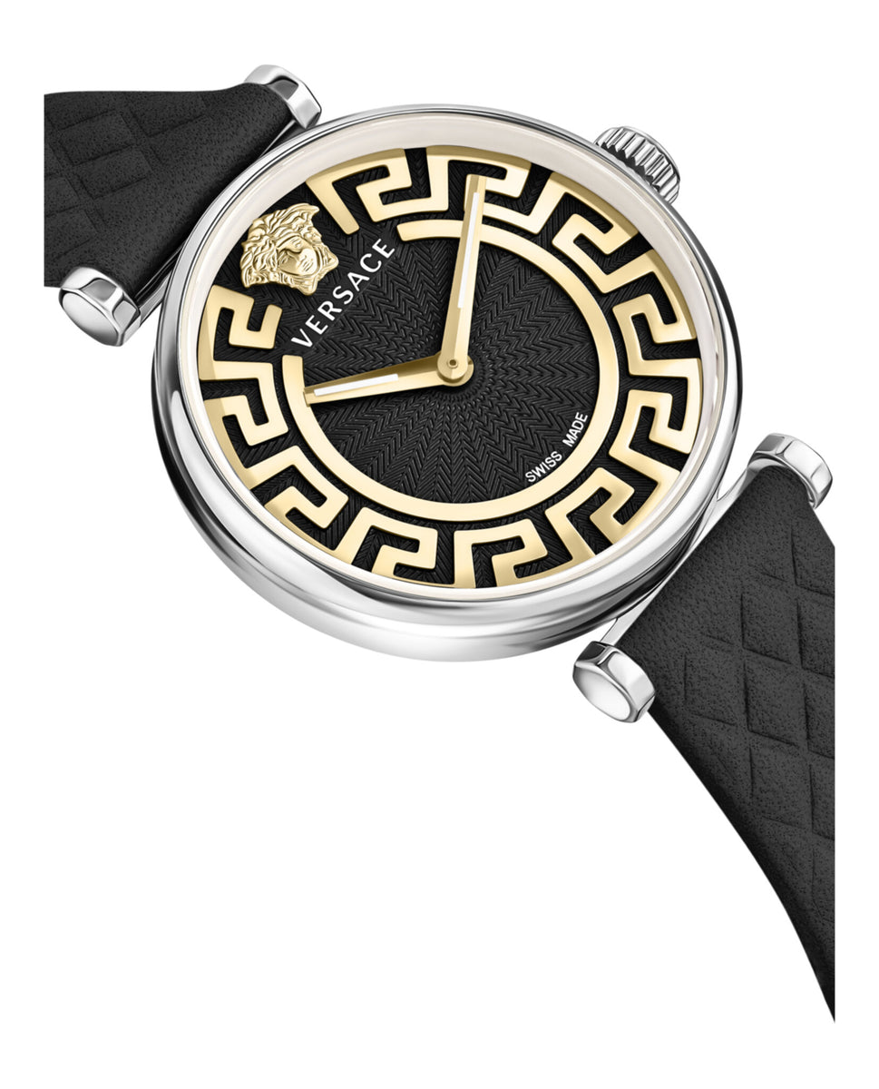 ★人気★【VERSACE】GUILLOCHE MEDUSA Versace Medusa Deco 43mm | Black | FARFETCH