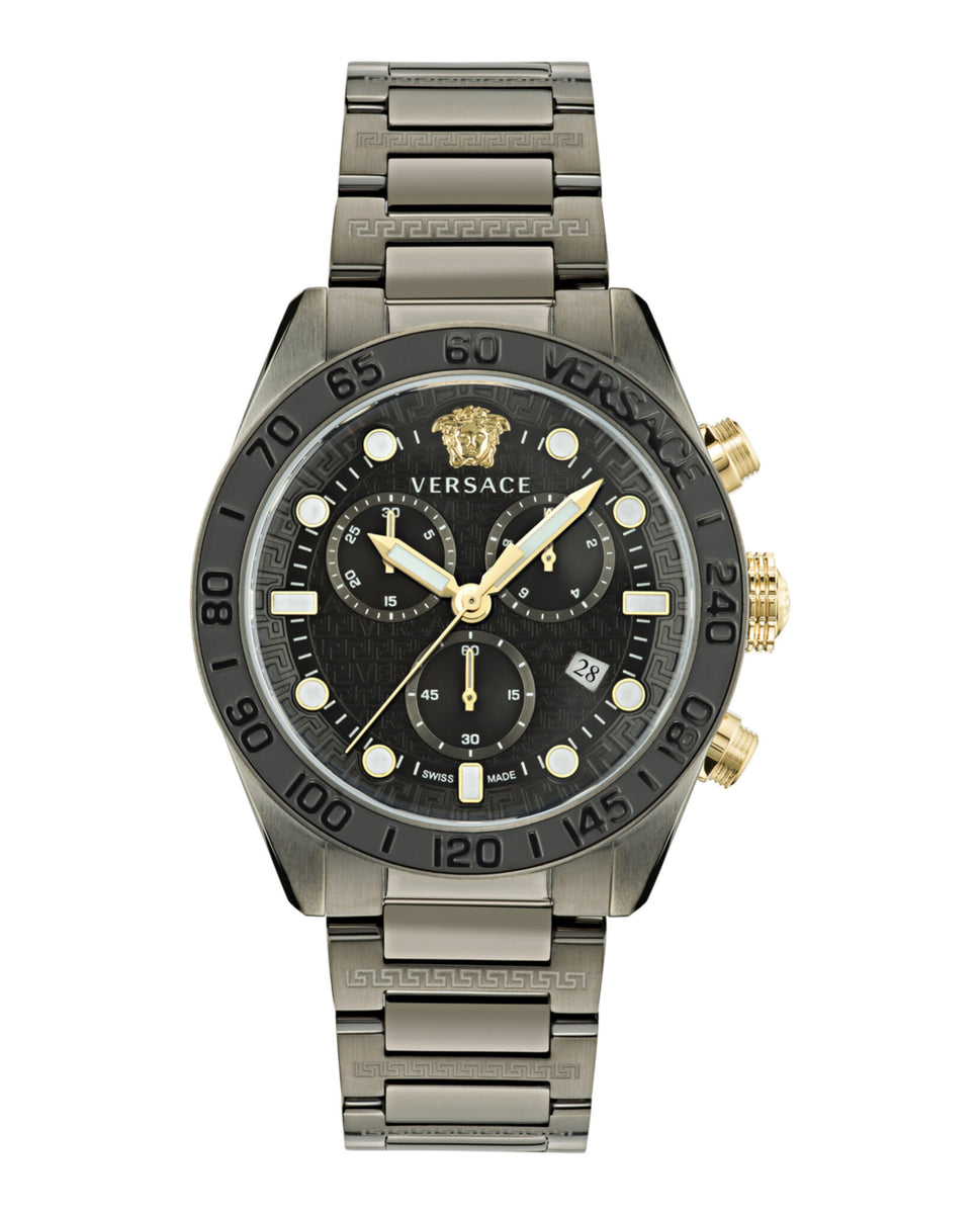 Qoo　greco Amazon.com: Versace Greca Extreme Chrono Collection Luxury