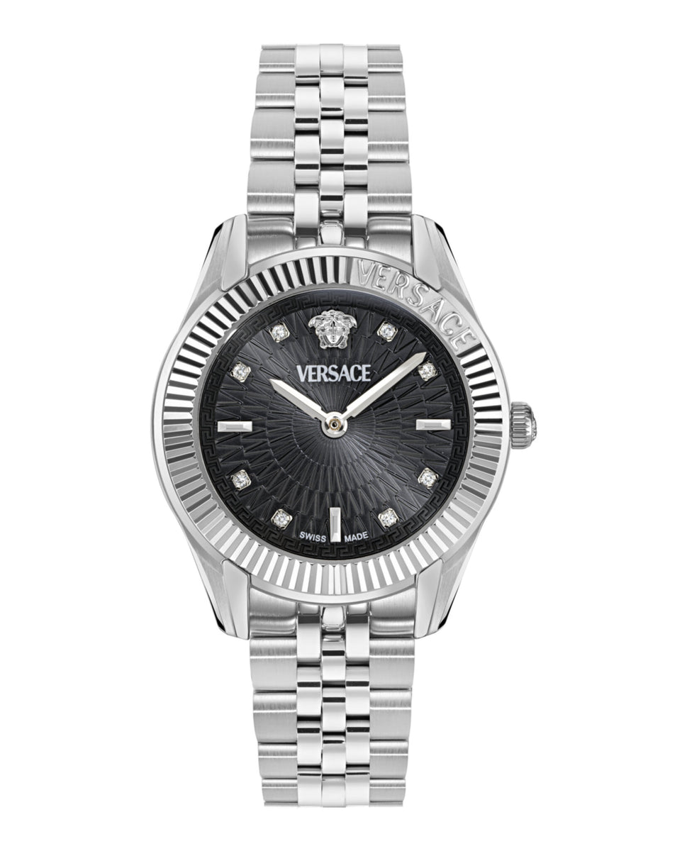 Versace Black Silver Dial Women\'s Fashion Watch Versus by Versace SCI080016 Black Dial Textured Dial Black  main image 3