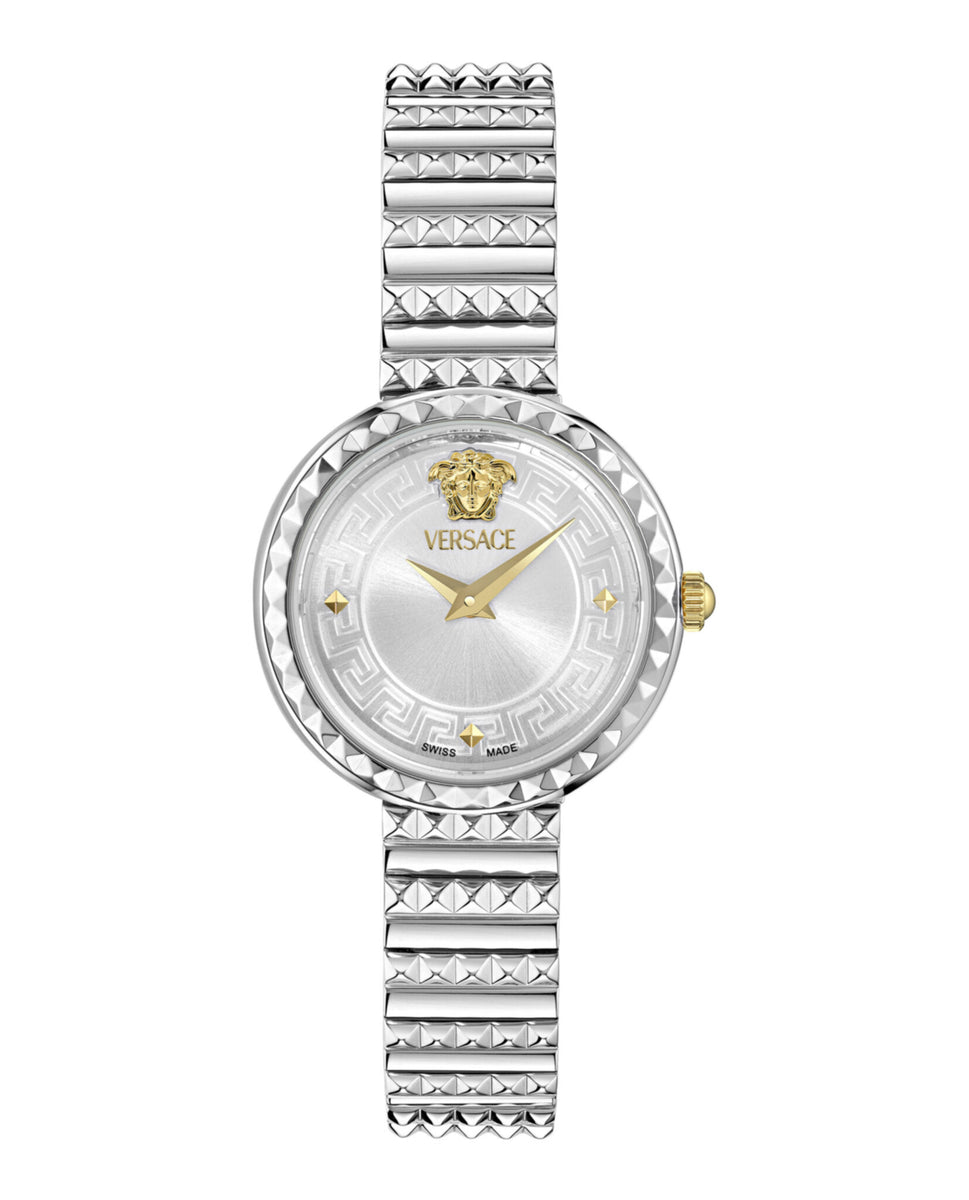 腕時計その他 Versace Greca Flourish Petite Bracelet Watch Versace Greca Flourish Two-Tone Women's Watch 35 MM