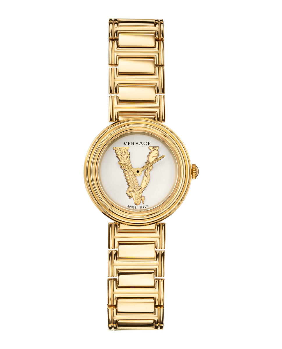 Versace Womens Virtus Mini Watches | MadaLuxe Time – Direct Luxury
