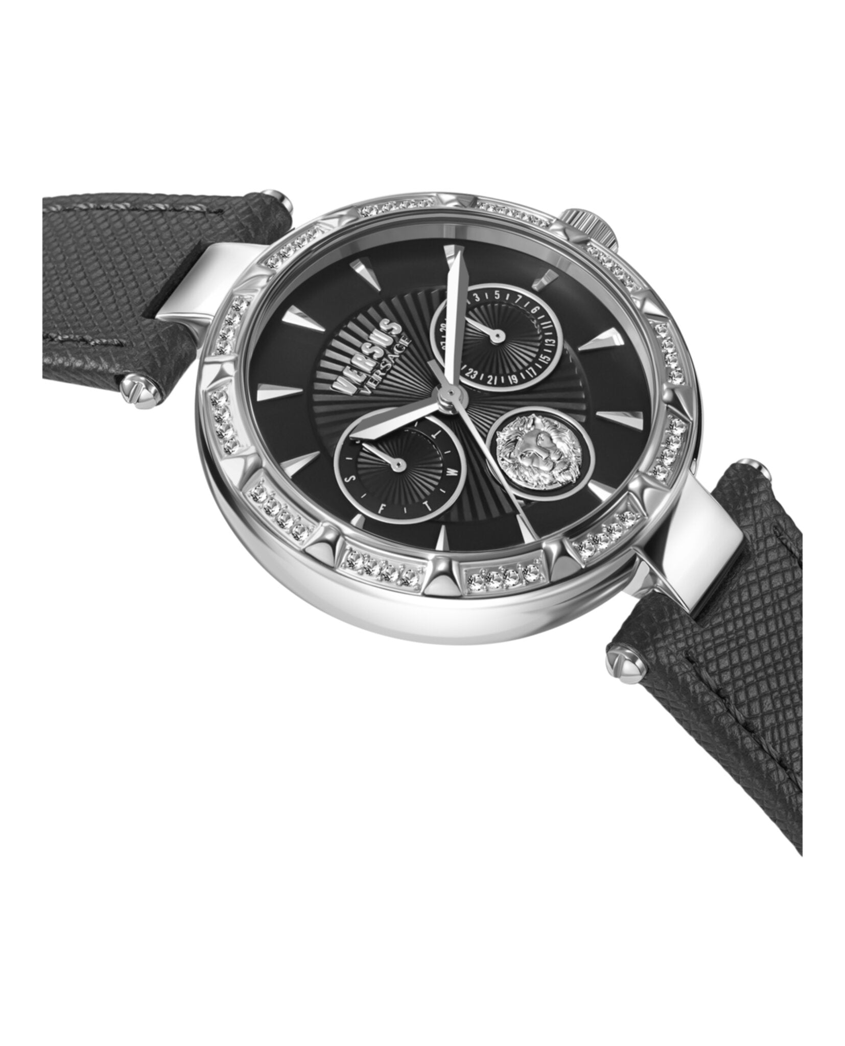 Sertie Crystal Multifunction Watch