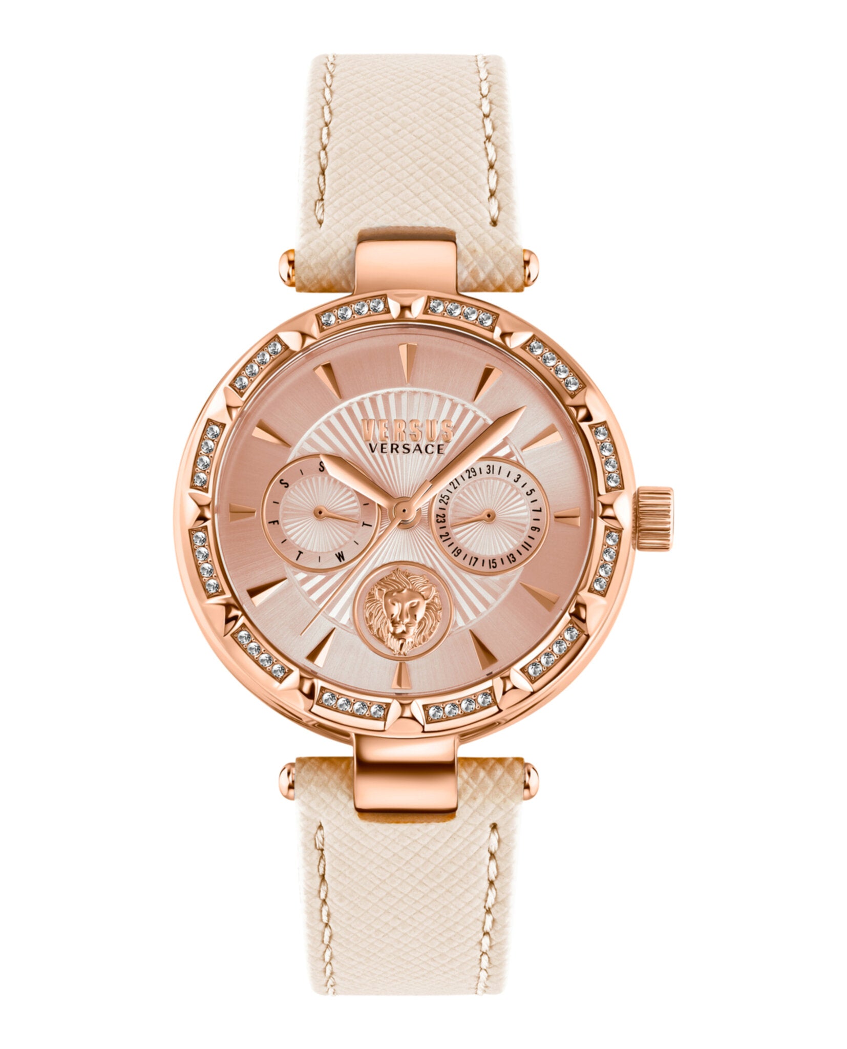 Sertie Crystal Multifunction Watch